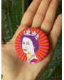 Badge Queen Elizabeth 8