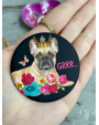 Badge Bulldog Grrr 1