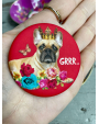 Badge Bulldog Grrr 6