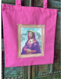 Tote bag Madonna Lisa - rose