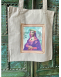 Tote bag Madonna Lisa - beige foncé