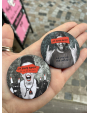 Badge Madly Girl - Je suis rock (homme)