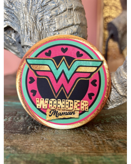 Badge Wonder Maman