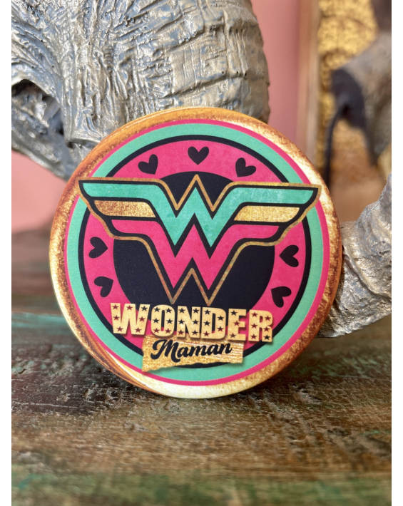 Badge Wonder Maman