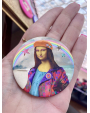 Badge Mona Lisa Boho Rock