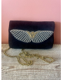 Pochette AKU Black & Strass