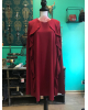 Robe cape burgundy - Brigitte Bardot