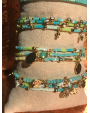 Bracelet bohème turquoise - Hypnochic