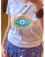 T-shirt Hypnotic Eye - Madly Rose