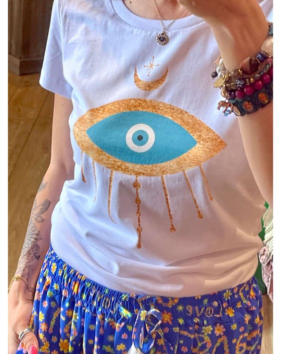 T-shirt Hypnotic Eye - Madly Rose